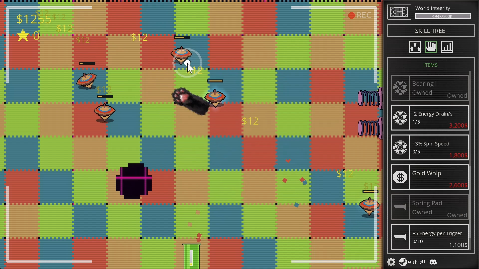 Gameplay screenshot from IncreTop